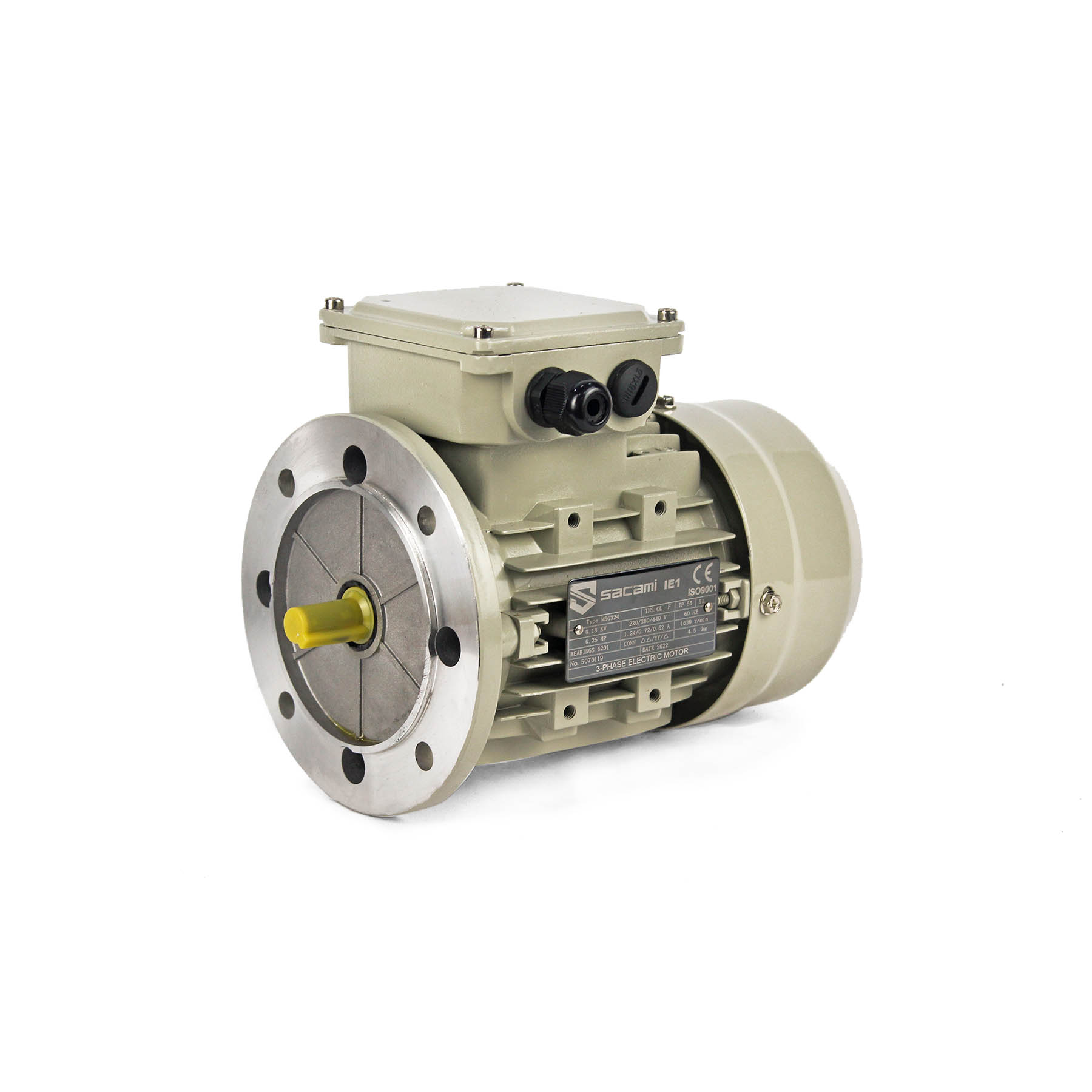 MOTOR MARCA SACAMI TRIFÁSICO B5 2POLOS-4POLOS